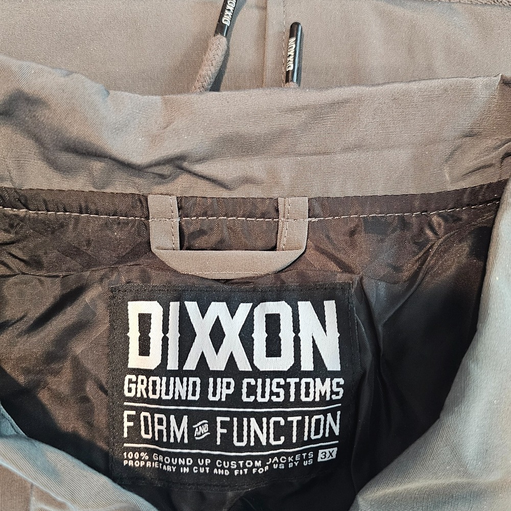 DIXXON Flannel Co. Coaches Jacket Mens 3X Gray Snap Front Workwear NEW - Picture 11 of 11